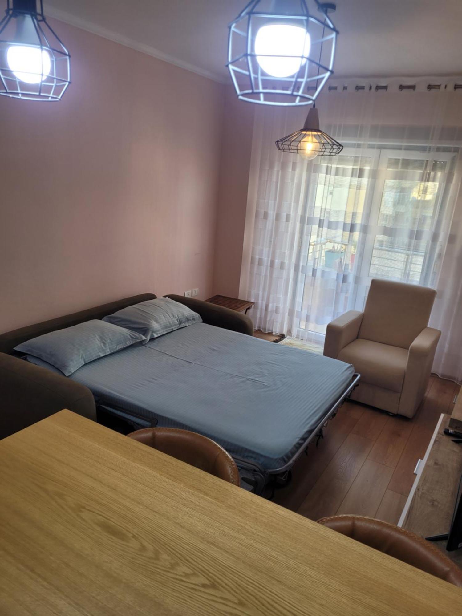 Beach View Apartment, Golem Dıraç Dış mekan fotoğraf